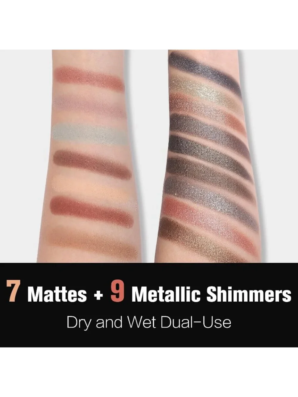 Women's Palette 4 40 Color Eyeshadow Matte Shimmer Pigmented Powder Makeup Kit
